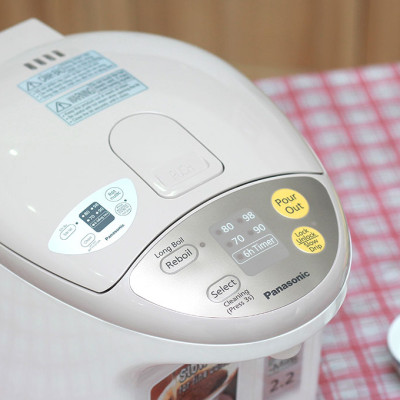 Bình Thủy Điện Tử Panasonic PABT-NC-EG2200CSY - 2.2L - Hàng chính hãng